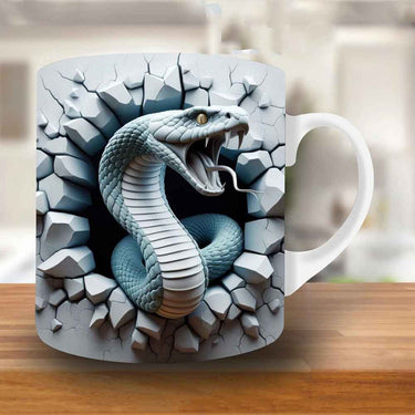 Mug Serpent Blanc